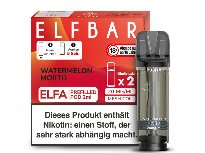 ELFA POD - Watermelon Mojito 20mg/ml