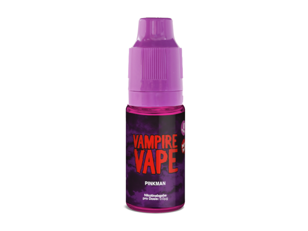 Vampire Vape Pinkmen Liquid 10 ml — Flasche mit Verpackung, Ansicht 2